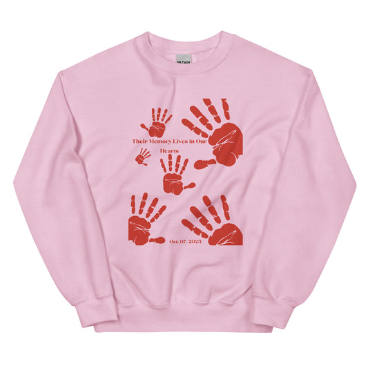 Their memory lives in our hearts - Unisex Sweatshirt (10 colors)