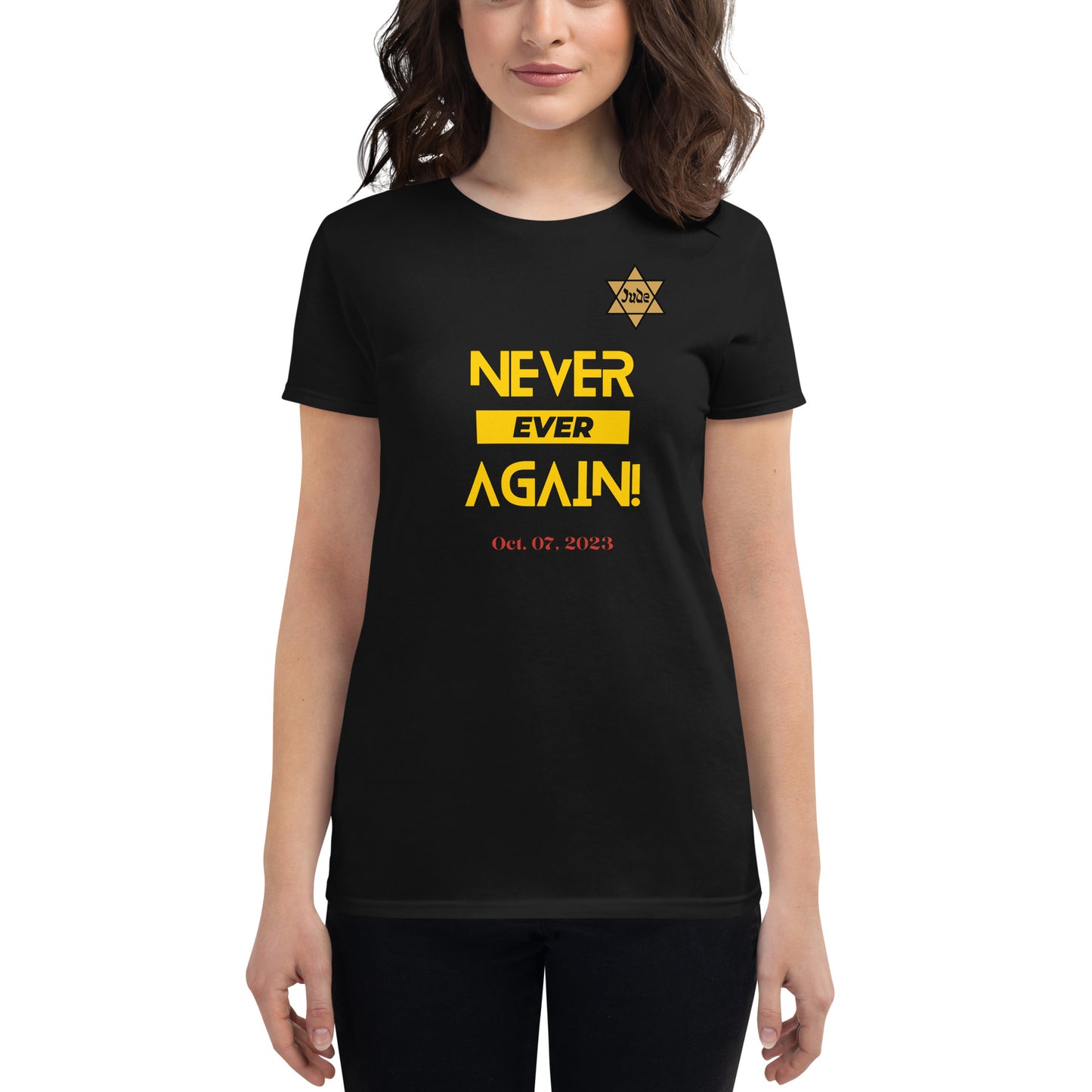 Never Ever Again - Women's short sleeve t-shirt (5 colors)
