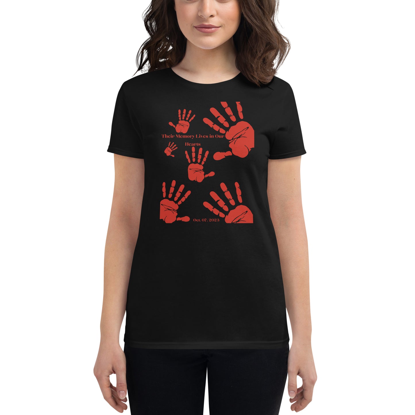Their memory lives in our hearts - Women's short sleeve t-shirt (5 colors)