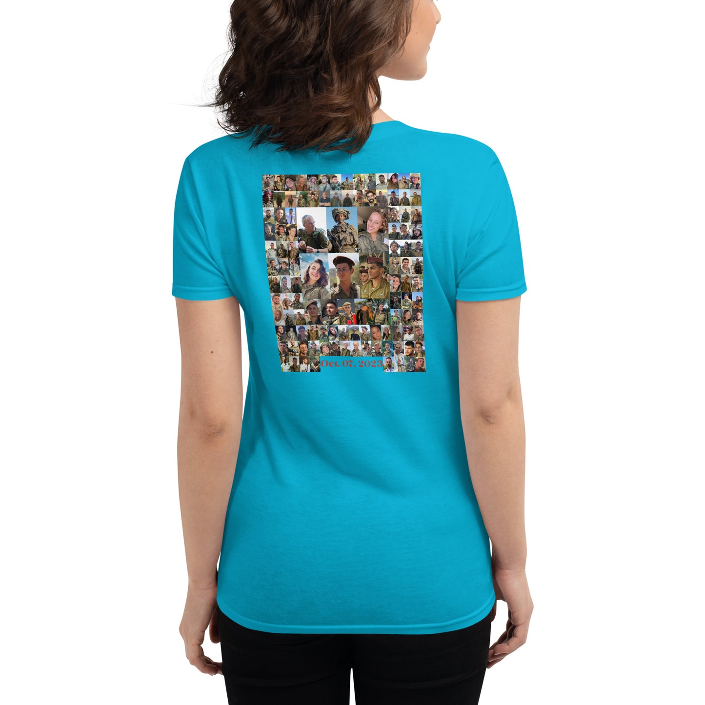 IDF Fallen soldiers - Women's short sleeve t-shirt (5 colors)