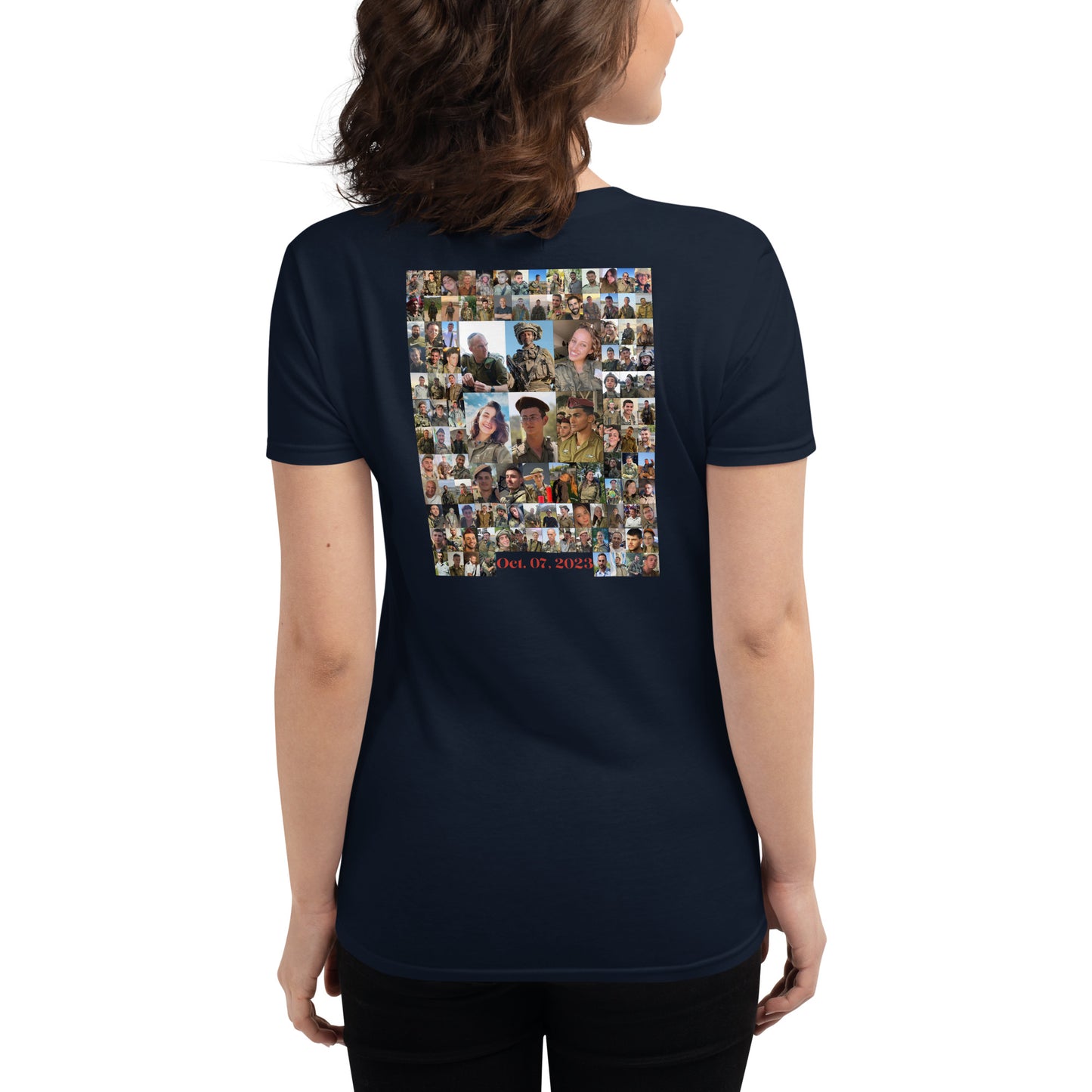 IDF Fallen soldiers - Women's short sleeve t-shirt (5 colors)