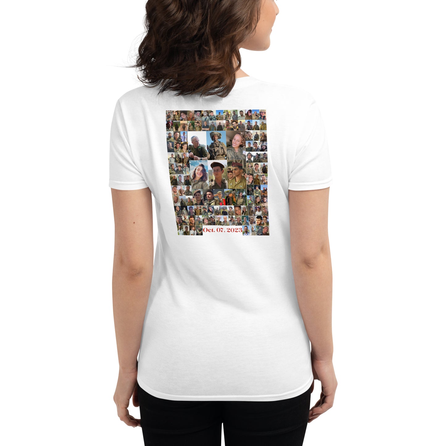 IDF Fallen soldiers - Women's short sleeve t-shirt (5 colors)