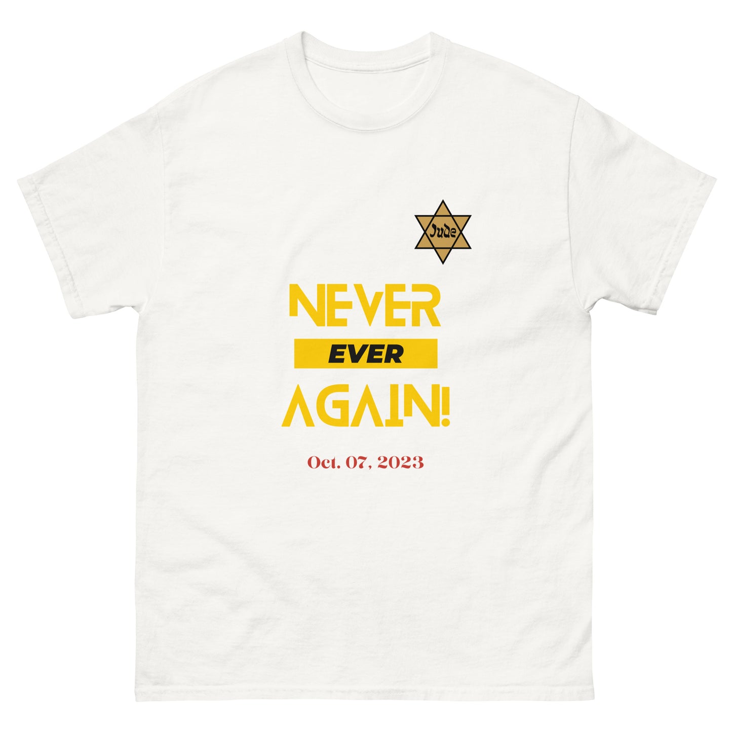 Never Ever Again - Jude - Men's classic tee (4 colors)