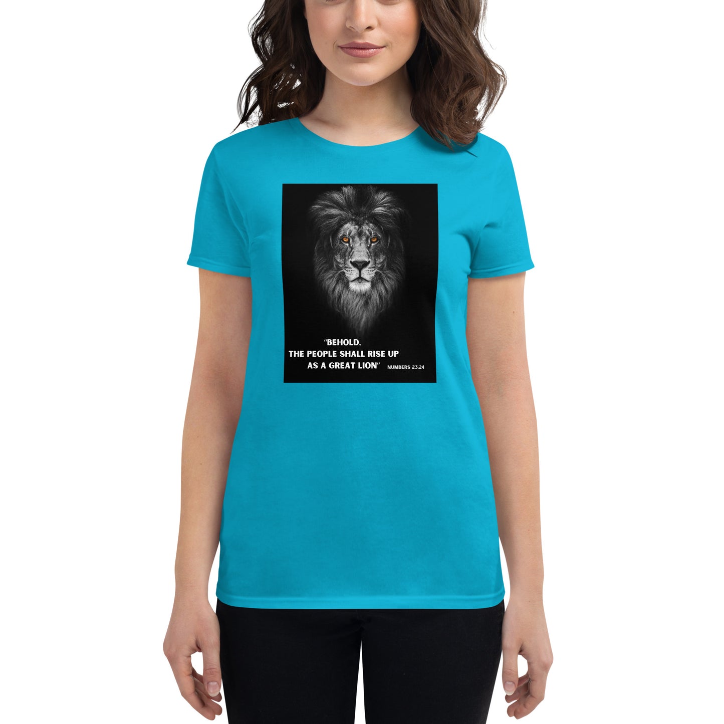 The people shall rise up! (English) - Women's short sleeve t-shirt (5 colors)