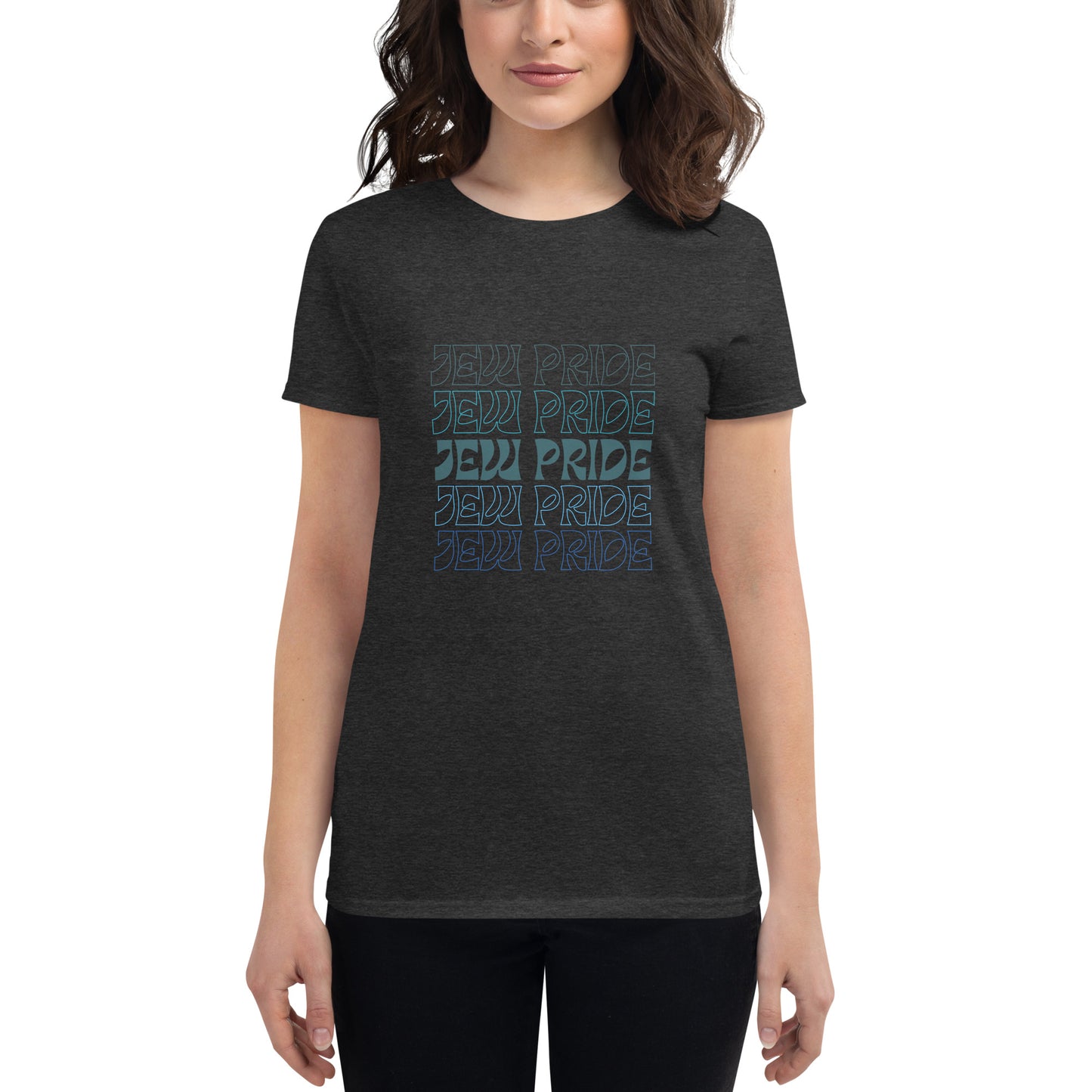 Jewish Pride - Women's short sleeve t-shirt (6 colors)