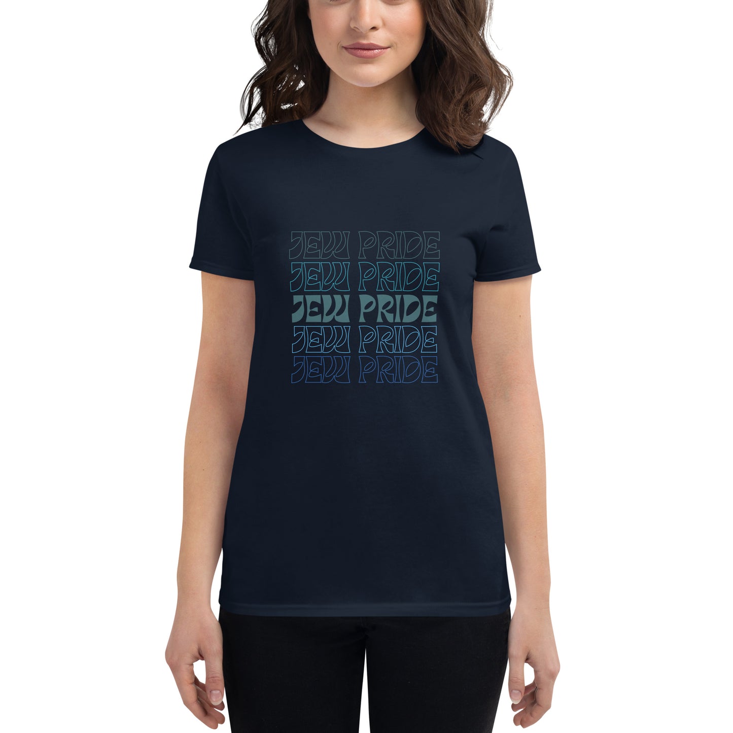 Jewish Pride - Women's short sleeve t-shirt (6 colors)