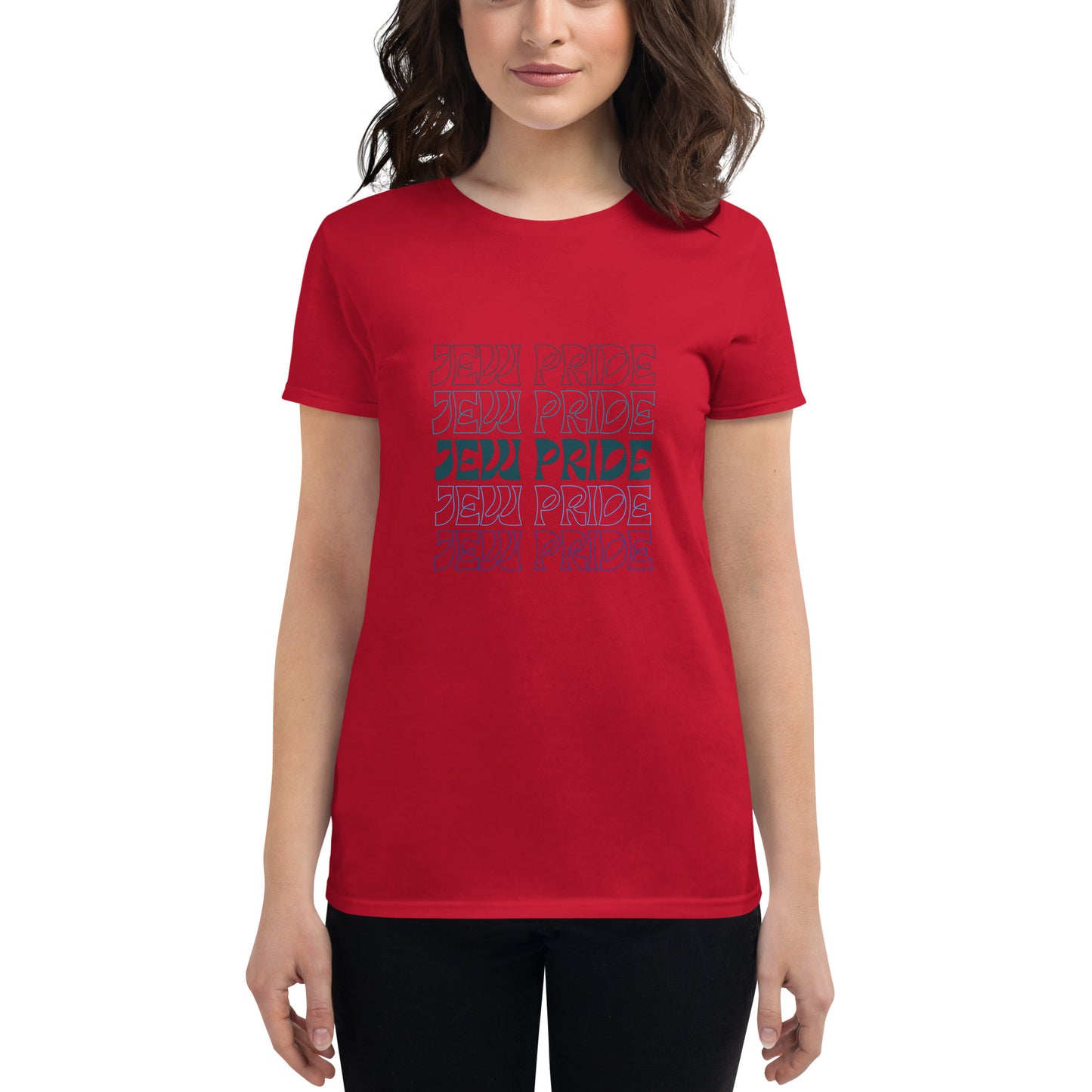Jewish Pride - Women's short sleeve t-shirt (6 colors)