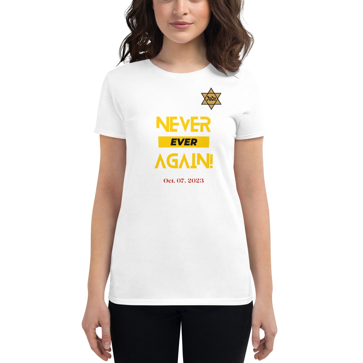 Never Ever Again - Women's short sleeve t-shirt (5 colors)